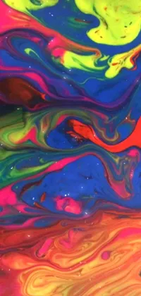 Liquid Art Paint Paint Live Wallpaper
