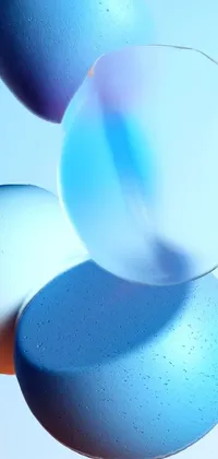 Liquid Azure Balloon Live Wallpaper