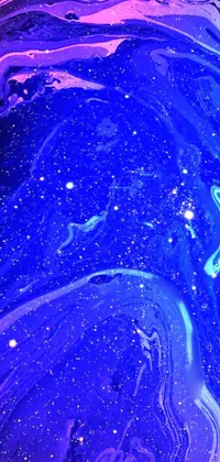 Liquid Azure Blue Live Wallpaper