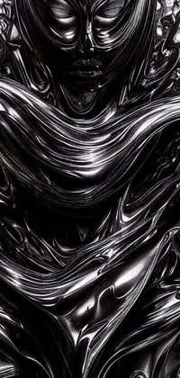 Liquid Black Water Live Wallpaper