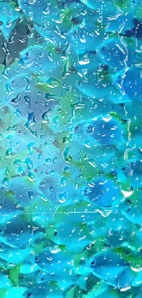 Liquid Blue Fluid Live Wallpaper