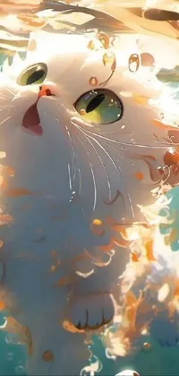 Liquid Cat Fluid Live Wallpaper