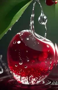 Liquid Christmas Ornament Drinkware Live Wallpaper