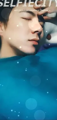 Liquid Eyelash Azure Live Wallpaper