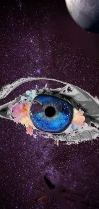Liquid Eyelash Iris Live Wallpaper