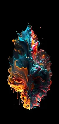 Liquid Flame Fire Live Wallpaper