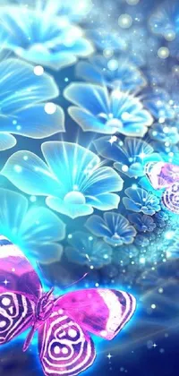 Liquid Flower Water Live Wallpaper