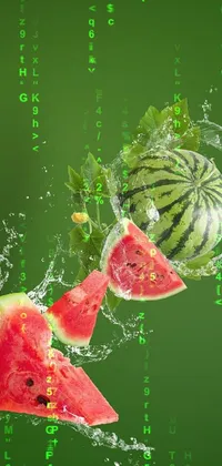 Fresh watermelon Live Wallpaper