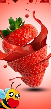 Liquid Fruit Natural Foods Live Wallpaper