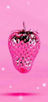 Liquid Fruit Strawberry Live Wallpaper