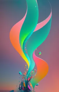 Liquid Gas Art Live Wallpaper