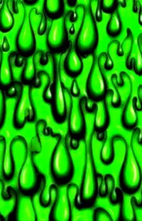 Liquid Green Organism Live Wallpaper