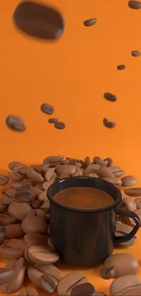 Liquid Kona Coffee Drinkware Live Wallpaper