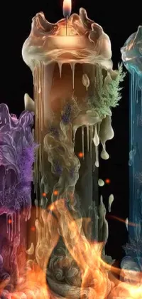 Liquid Light Fluid Live Wallpaper