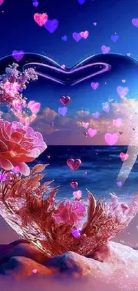 Liquid Light Purple Live Wallpaper