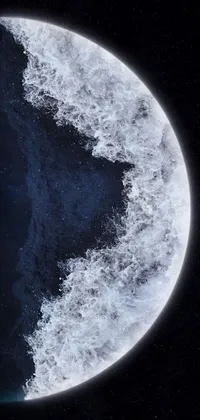 Liquid Moon Astronomical Object Live Wallpaper