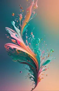 Liquid Organism Paint Live Wallpaper