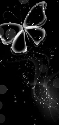 Liquid Plant Black Live Wallpaper - free download