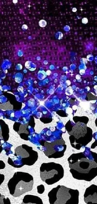 Liquid Purple Black Live Wallpaper