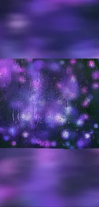 Liquid Purple Rectangle Live Wallpaper