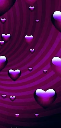Liquid Purple Violet Live Wallpaper