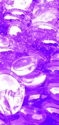 Liquid Purple Water Live Wallpaper