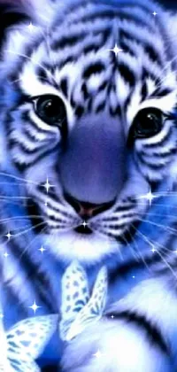 Liquid Siberian Tiger Carnivore Live Wallpaper