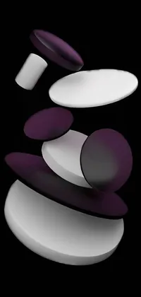 Liquid Violet Font Live Wallpaper