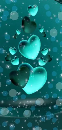 Heartblue Live Wallpaper