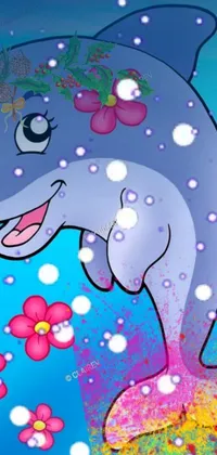 Liquid Water Cartoon Live Wallpaper