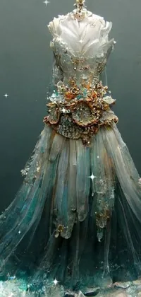 Liquid Water Dress Live Wallpaper