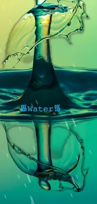 Liquid Water Drinkware Live Wallpaper