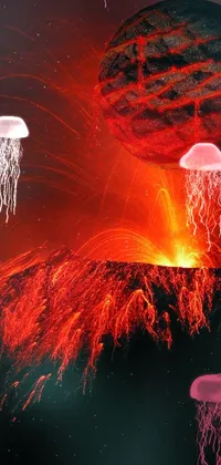 volcano Live Wallpaper