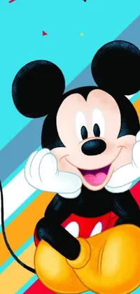 Mickey Mouse Live Wallpaper with Louis Vuitton Imagery - free download