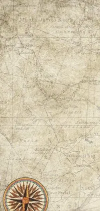 Map Beige Atlas Live Wallpaper