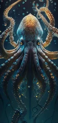 Marine Invertebrates Octopus Cephalopod Live Wallpaper