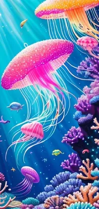 Marine Invertebrates Vertebrate Underwater Live Wallpaper