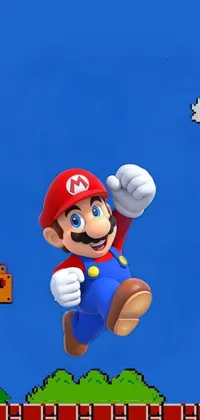 Mario Smile Cartoon Live Wallpaper