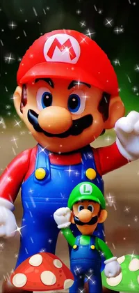 Mario Vertebrate Green Live Wallpaper