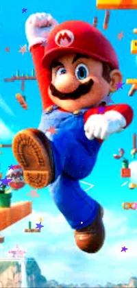 Mario World Happy Live Wallpaper