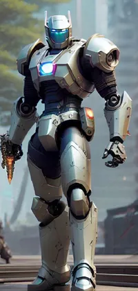 Mecha Toy Armour Live Wallpaper