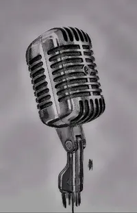 Microphone Audio Equipment Metal Live Wallpaper