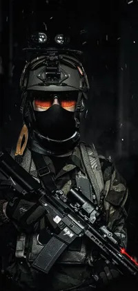 Military Camouflage Ballistic Vest Military Uniform Live Wallpaper