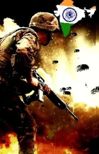 Military Camouflage Squad Shooter Game Live Wallpaper