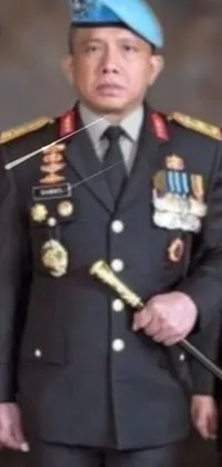 Military Person Military Uniform Gesture Live Wallpaper