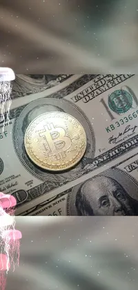 Money Handling Banknote Saving Live Wallpaper