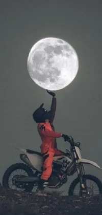 Moon Bicycle Live Wallpaper