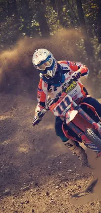 Motorcycle Motocross Tire Live Wallpaper