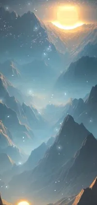 Mountain Atmosphere Sky Live Wallpaper