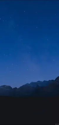Introducing a mesmerizing Night Sky live wallpaper for your phone